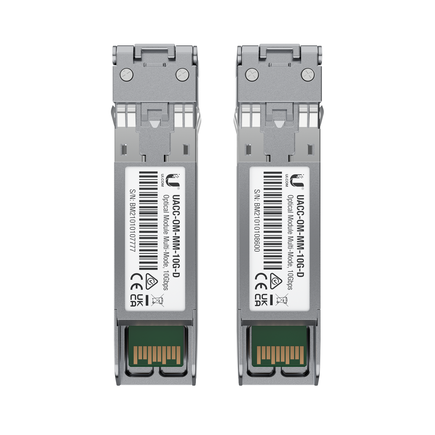 UBIQUITI UACC-OM-MM-10G-D-2 (UF-MM-10G) Unifi Multi-Mode Module, 10G 2-Pack