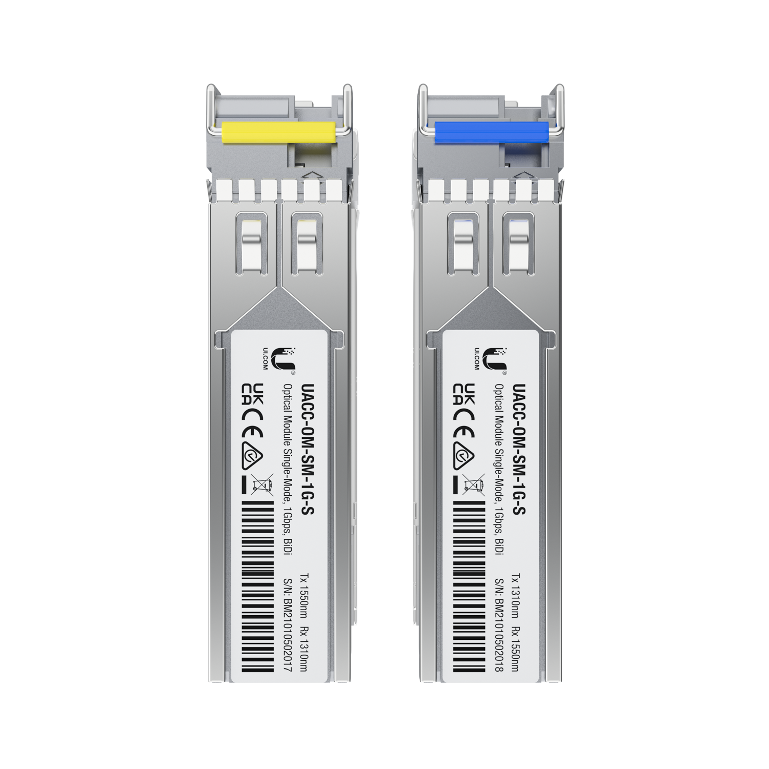 UBIQUITI UACC-OM-SM-1G-S-2 (UF-SM-1G-S) Unifi Single-Mode Module, 1G 2-Pack
