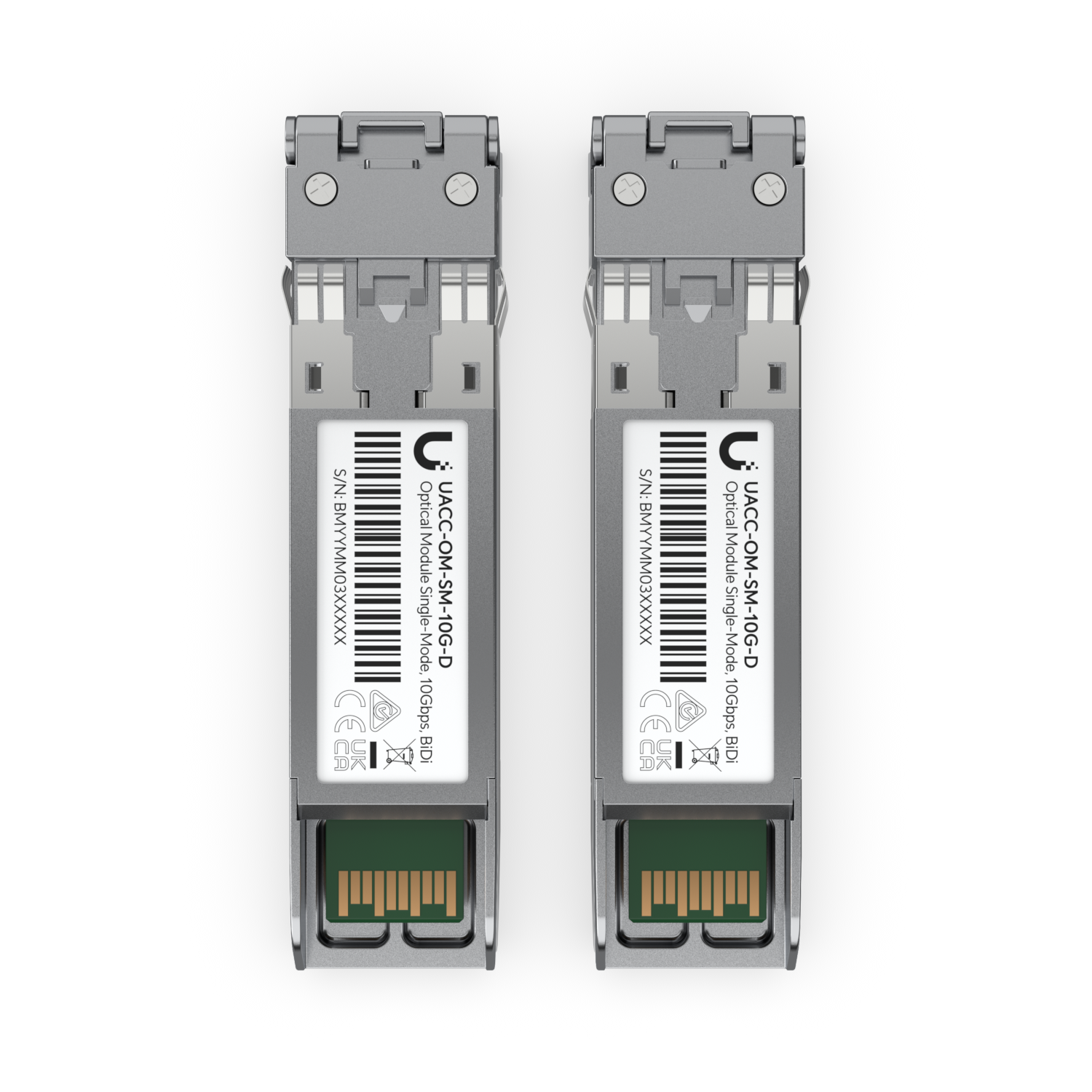 UBIQUITI UACC-OM-SM-10G-D-2 UACC, Single-Mode Module, 10G, 2-Pack
