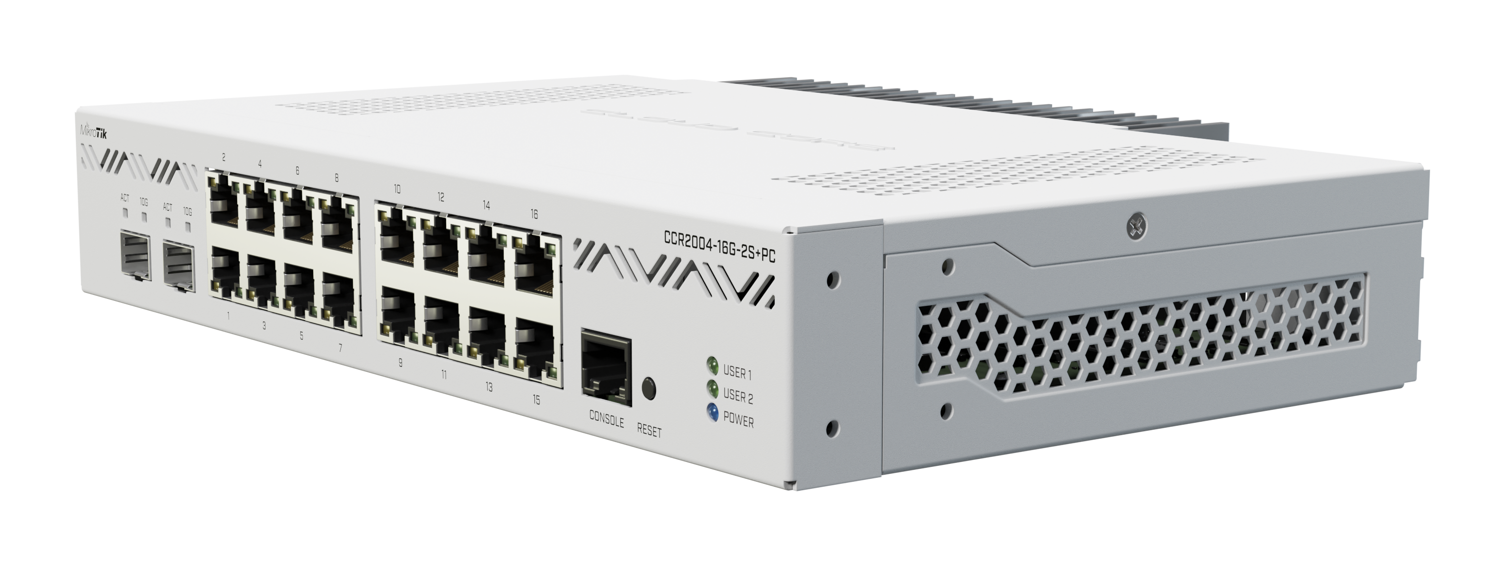 MikroTik CCR2004-16G-2S+PC