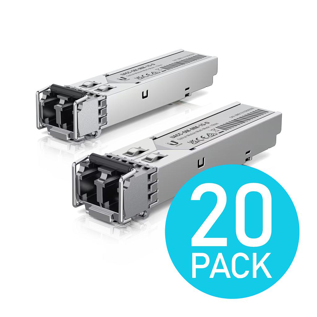 UBIQUITI UACC-OM-MM-1G-D-20 (UF-MM-1G-20) U Fiber, Multi-Mode Module SFP 1G