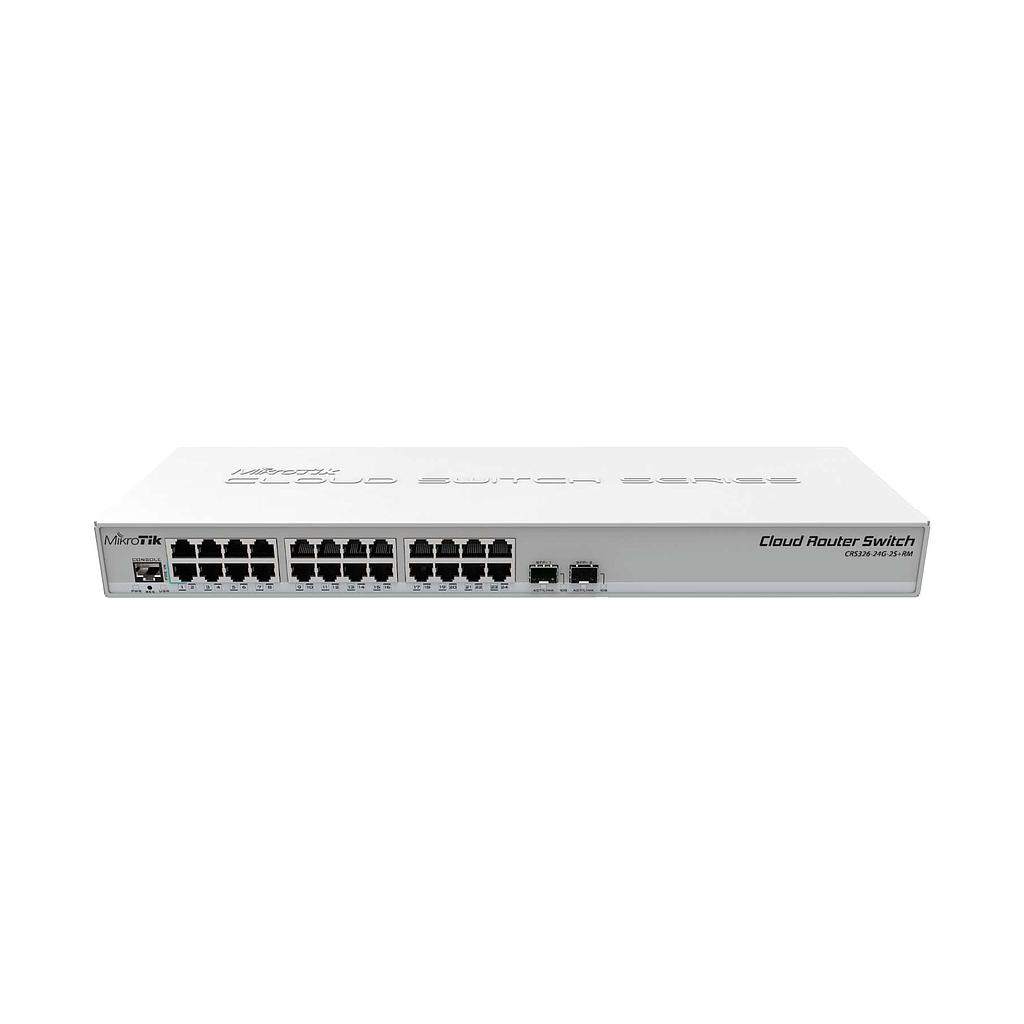 Mikrotik Switch CRS326-24G-2S+RM